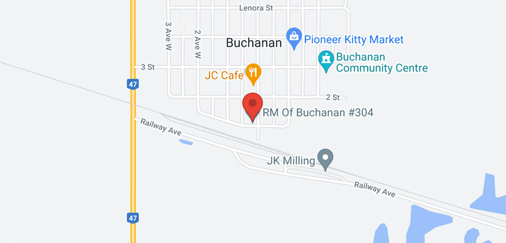 map of Buchanan Rec Land